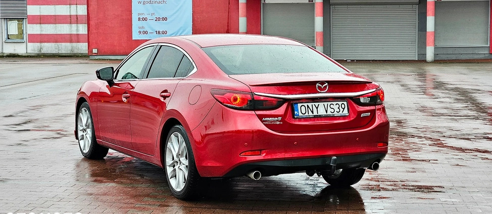 Mazda 6 cena 55900 przebieg: 157000, rok produkcji 2014 z Chojnów małe 667